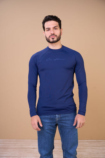 Translation missing: en.Camiseta Masculina Térmica UV+ Mediterrâneo Ox Horns Ref 7537