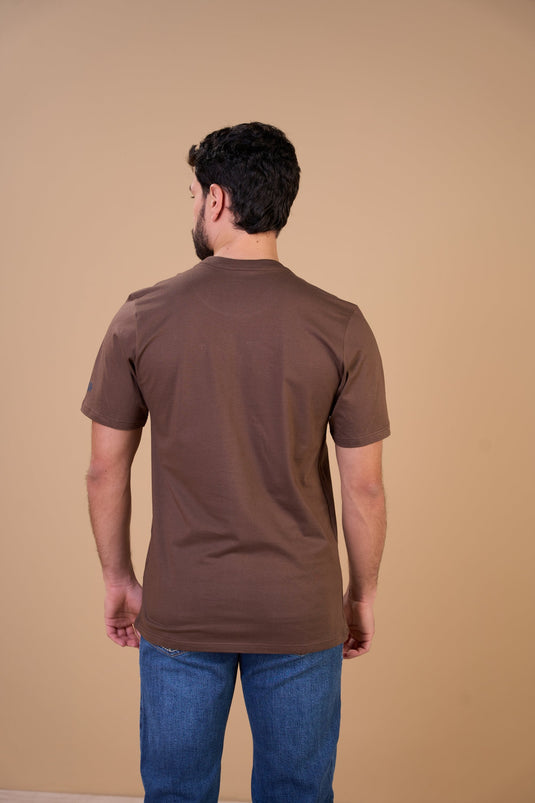 Translation missing: en.Camiseta Masculina Original Brand Marrom Ox Horns Ref 1915