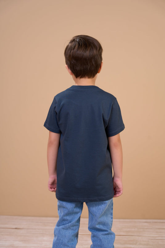 Translation missing: en.Camiseta Infantil Masculina Harvest Time Chumbo Ox Horns Ref 5375