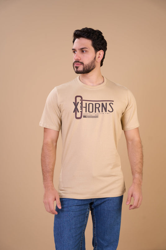 Translation missing: en.Camiseta Masculina X - USA Nude Ox Horns Ref 1920