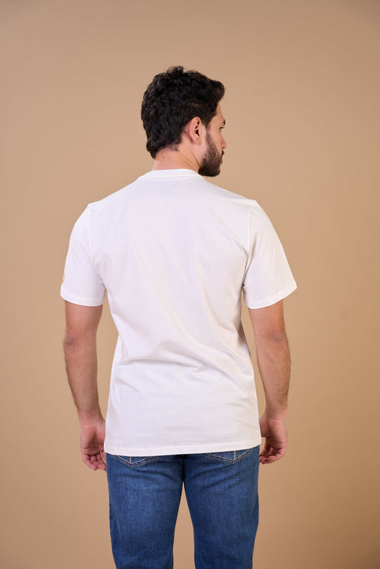 Translation missing: en.Camiseta Masculina Country World Off White Ox Horns Ref 1924
