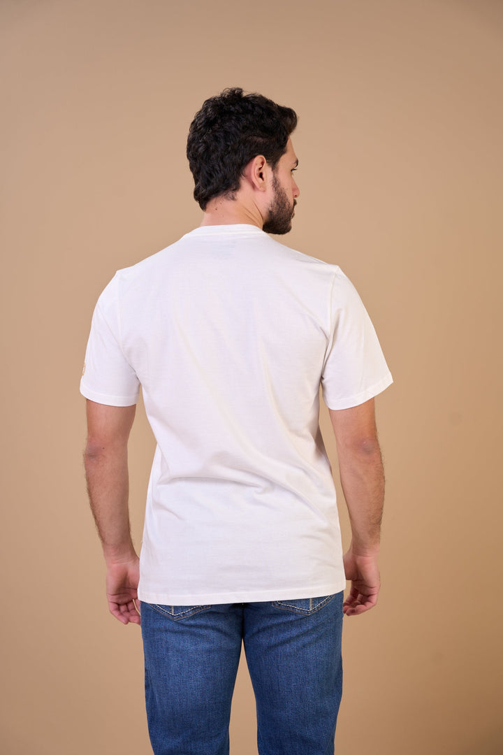 Translation missing: en.Camiseta Masculina Country World Off White Ox Horns Ref 1924
