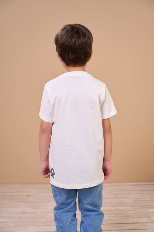 Translation missing: en.Camiseta Infantil Masculina Texas Off White Ox Horns Ref 5378
