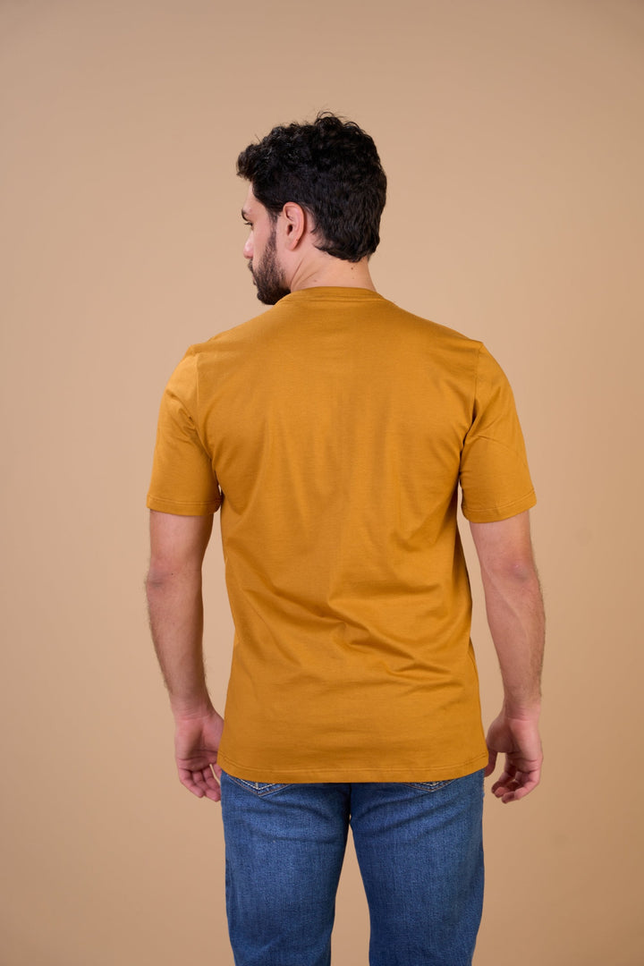 Translation missing: en.Camiseta Masculina Cactus Collection Caramelo Ox Horns Ref 1929