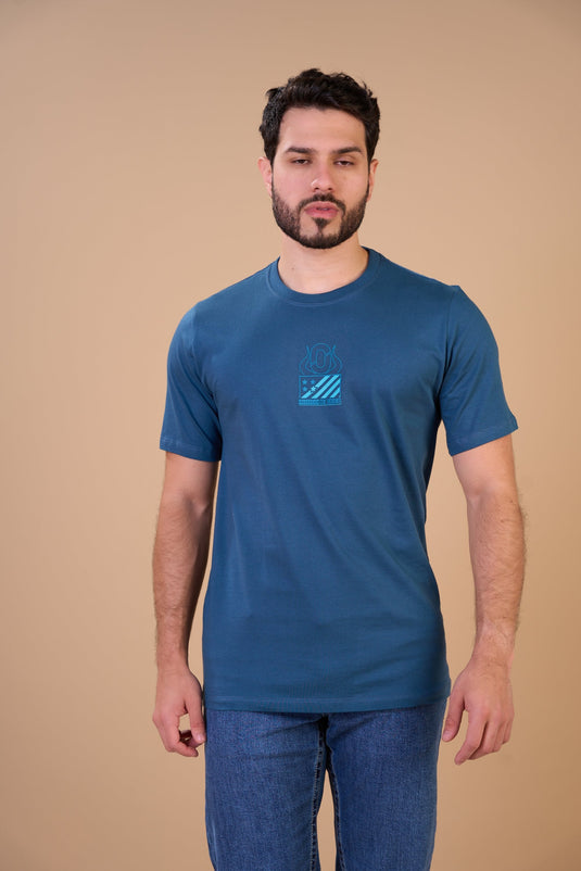 Translation missing: en.Camiseta Masculina Flag Petróleo Ox Horns Ref 1930