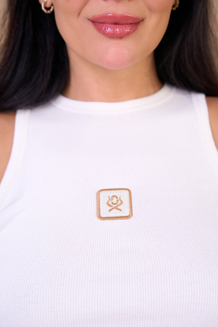 Translation missing: en.Regata Canelada Feminina Off White Ox Horns Ref 7606