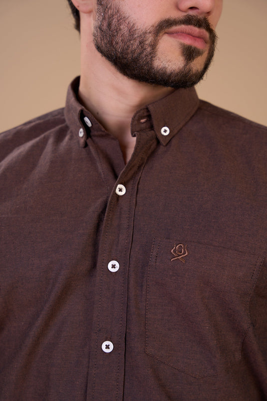 Translation missing: en.Camisa Masculina ML Xadrez Ox Horns Ref 9520
