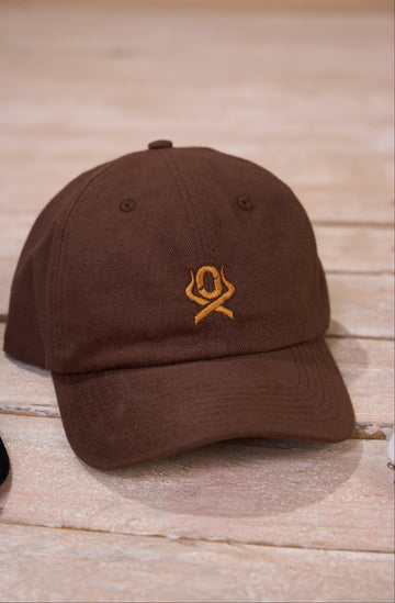 Translation missing: en.BONÉ DAD HAT MARROM OX HORNS Ref 8605