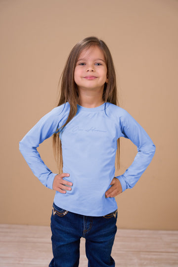 Translation missing: en.Camiseta Infantil Térmica UV+ Frozen Ox Horns Ref 7547