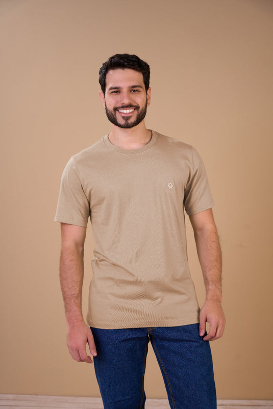 Translation missing: en.Camiseta Basic Masculina Nude Ox Horns Ref 8045