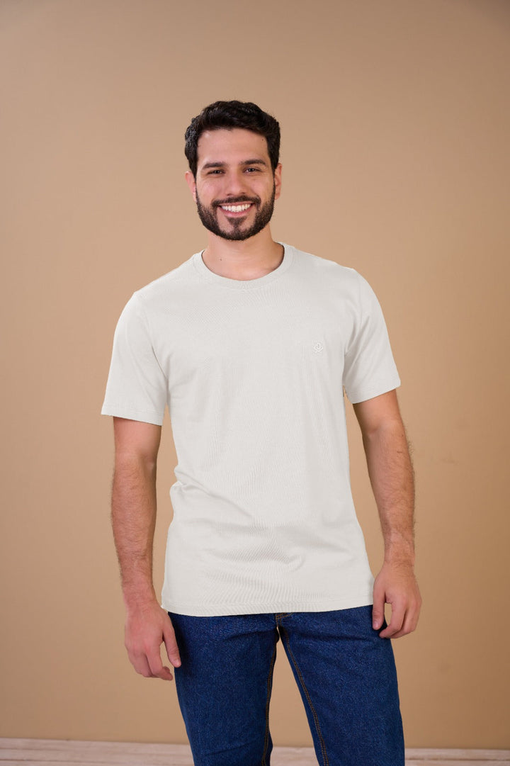 Translation missing: en.Camiseta Basic Masculina Off White Ox Horns Ref 8006