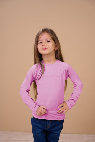 Translation missing: en.Camiseta Infantil Térmica UV+ Luciana Ox Horns Ref 7548