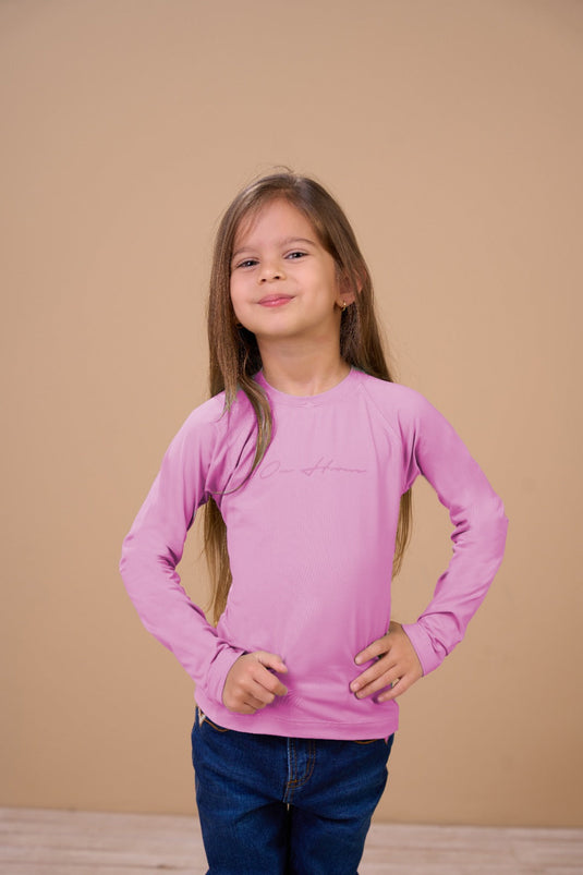 Translation missing: en.Camiseta Infantil Térmica UV+ Luciana Ox Horns Ref 7548